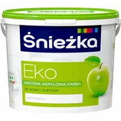 shumee Śnieżka EKO bela hipoalergena akrilna barva za stene in strope 3L