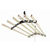 MONSTER Clothing Airer stropni škripec - črn - 2,4 m, (21570172)