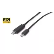 MicroConnect Kabel 4K USB-C - Mini Displayport 3m