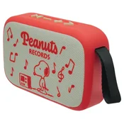 Prijenosni zvucnik Lexibook - Peanuts Snoopy, crvena/bež