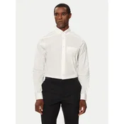 Armani Exchange Srajca 6DZC21 ZN2VZ 1116 Écru Slim Fit