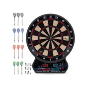 ECO TOYS Elektronski pikado 42 cm sa LCD ekranom, 27 igara, set sa 12 pikada