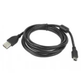 Gembird kabel miniusb 2.0 canon ferit 1,8 m črn - odprodaja