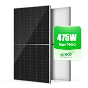 PV solarni modul Jinko Solar Tiger NEO III 475Wp monofacialni dual glass PV modul s srebrnim okvirjem