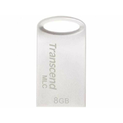 TRANSCEND 8GB/ USB3.0/ Pen Drive/ MLC/ Silver