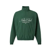 Nike Sportswear Prehodna jakna Club zelena / bela