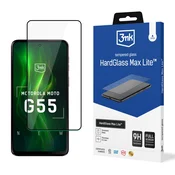 shumee Motorola Moto G55 5G - 3mk HardGlass Max Lite črna