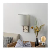 BRILAGI - LED zidno svetlo NUBILA 1xE27/60W/230V mat hrom/bela