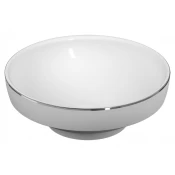 Lavabo nadgradni VITRA Water jewles O40cm platina
