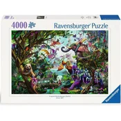 Ravensburger puzzle (slagalice) 4000pcs Tropski zmajevi RA12000812