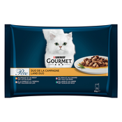 Poskusno pakiranje Gourmet Perle 4 x 85 g - Miks 6 (4 sorte Duo z dežele)