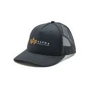 Kapa s šiltom Alpha Industries Label 106901 Črna