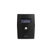 Line-Ineractive LCD BASIC UPS, 600VA/360W, 1x12V/7Ah, AVR, 2x Schuko CEE 7/3