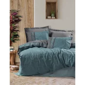 Lessentiel Maison set posteljine Erna, 200x220 cm, benzin-siva