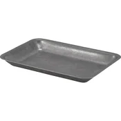 GENWARE vintage pladenj iz nerjavečega jekla, 20 mm, dolžina: 200 mm, širina: 140 mm