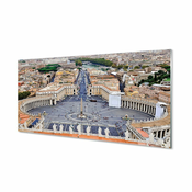 tulup.si Stenska plošča za kuhinjo Rim vatican kvadratni panorama 120x60 cm