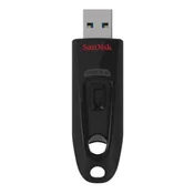 USB DISK SANDISK 64GB ULTRA, 3.0, črn, brez pokrovčka