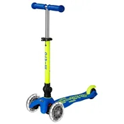 Djecji romobil Micro - Mini Micro Deluxe Foldable Neon LED, Canary Yellow