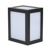 LED spoljašnje zidno svetlo LED/12W/230V 6400K IP65 crna