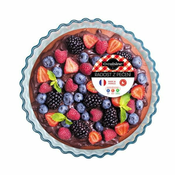 PLOČEVINKA ZA TORTO OCUISINE 27X27X3CM 1,3L BOROSILIKAT