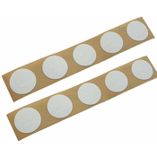 Mave 10 kos tankih plastičnih NFC nalepk premera 25 mm s čipom NTAG213