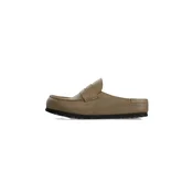BIRKENSTOCK Nizki natikači Naples Wrapped pikčasto rjava