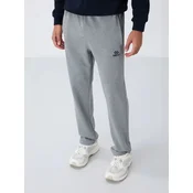 Tommy Life Športne hlače Jogginghose svetlo siva