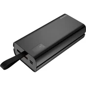 GE Prenosna baterija Energy 30000 mAh 22,5 W QC črne barve (SE30000001B)