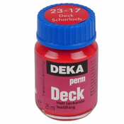 Rayher. Barva za tekstil DEKA Perm Deck 25 ml škrlatno rdeča