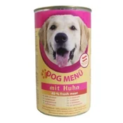 Dog Menu Vlažna hrana za odrasle pse, Piletina, 1240g