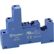 Finder Relejno podnožje 1 KOS Finder 97.01 Finder 46.61 (DxŠxV) 82.9x15.8x35.3 mm