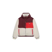 Superdry & Co Prehodna jakna jagoda/rdeča/naravno bela