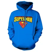 Hoodi moška Superman - Blockletter Logo - HYBRIS - WB-33-SUP016-46