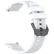 INF Združljivo z Garmin Venu X1 Silikonski pašček za uro - Udoben in vzdržljiv White, (5000078926)