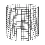VEVOR Zaščitna kletka za rastline 6 kosov 32x355 cm kovinska zunanja rastline