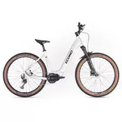 ECONO Gams MTB 29 EEC6 2026 Električno kolo - Bela/520Wh (15Ah)/S/M