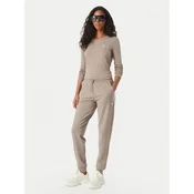 EA7 Emporio Armani Bluza 7W000456 AF10373 U6100 Temno bež Slim Fit