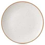 Northix Bež keramični desertni krožnik 20 cm
