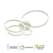 LED plafonska lampa F2047-132C WH