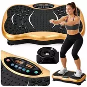 Vibracijska fitness platforma za vježbanje i trening s Bluetooth zvučnicima