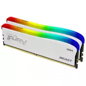 KINGSTON DIMM DDR4 32GB (2x16GB kit) 3600MTs KF436C18BWAK232 Fury Beast RGB Special Edition