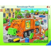 Ravensburger Puzzle Djubretari u gradu, 35 delova