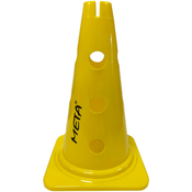 Training Cones with Holes & Slit Yellow 38cm
