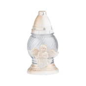 Pokopališki kozarec 20 cm, polog 50g 15h. Angel