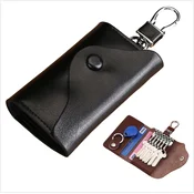 INF Večfunkcijski usnjeni etui za avtomobilske ključe Black, (21741401)