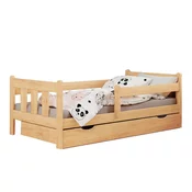 Krevet Houston 889 Jednostruki, Svijetlo smede, 80x160, Drvo, Basi a doghePodnice za krevet, 88x164x60cm