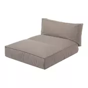 Bež oblazinjen vrtni ležalnik STAY - Blomus