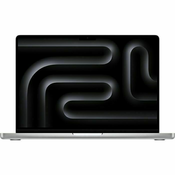 Notebook Apple MacBook Pro 14 Retina, M3 Octa-core, 16GB RAM, 512GB SSD, Apple 10-core Graphics, INT KB, Silver Z1A9000TX