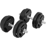 Gorilla Sports Set od 2 podesive bucice ukupno 20 kg