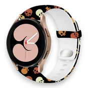 Silikonski pašček Halloween za Samsung Galaxy Watch 5/4 (40/44 mm)/ 3 (41mm)/Active 2 (40/44mm)